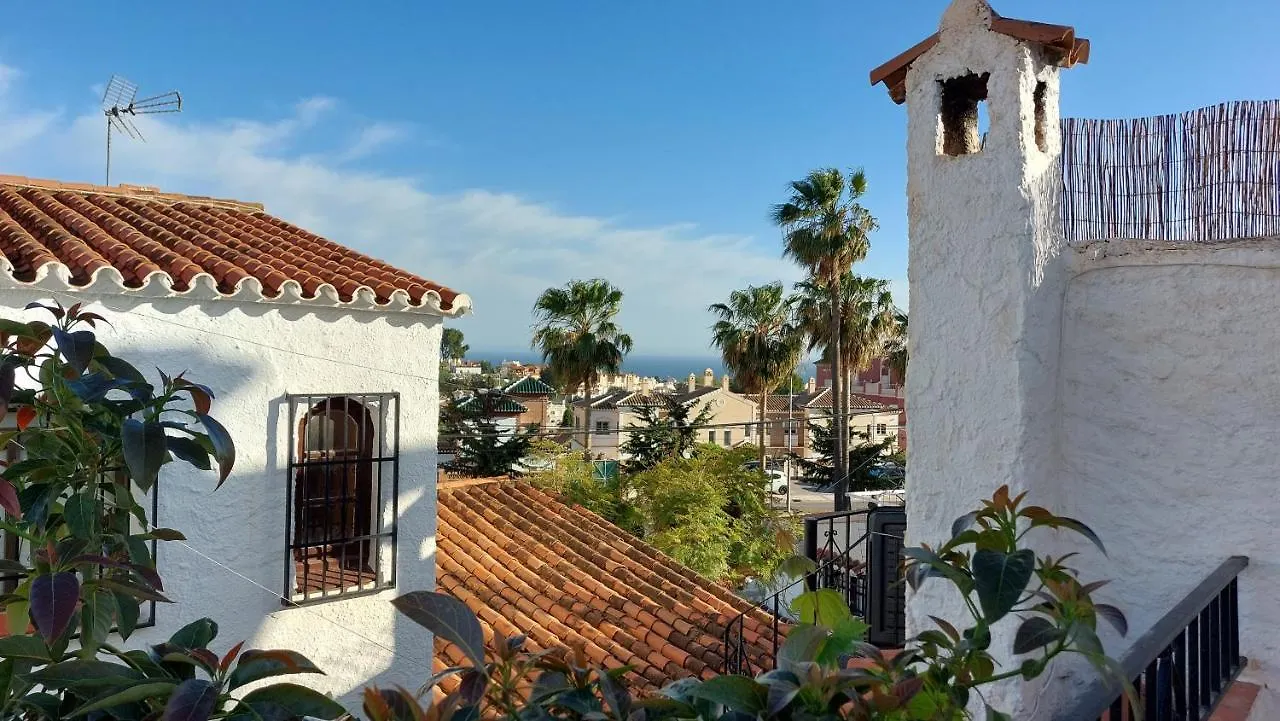 New Boho Home With Balcony, Private Garden And Communal Pool Nerja Spain